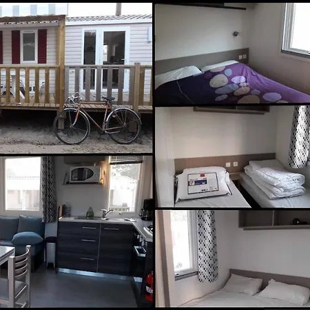 Mobilhome 756 Climatise Le Bois Dormant 4 Etoiles *